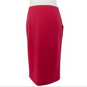 Insight New York Womens Pink‎ Stretch Pencil Skirt Size 2 Knee Length NWT